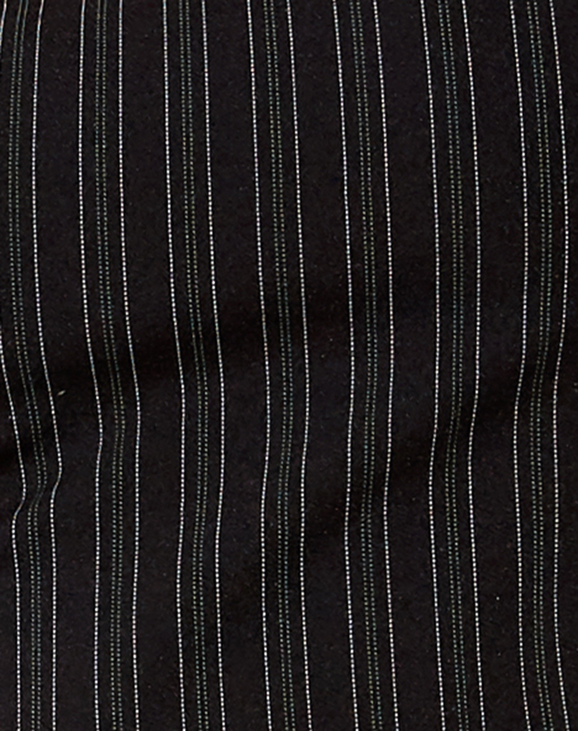 Nado Mini Skirt in Irregular Stripe Black